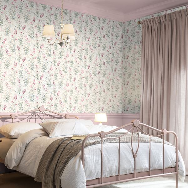 Mosedale Posy Wallpaper - Soft Natural
